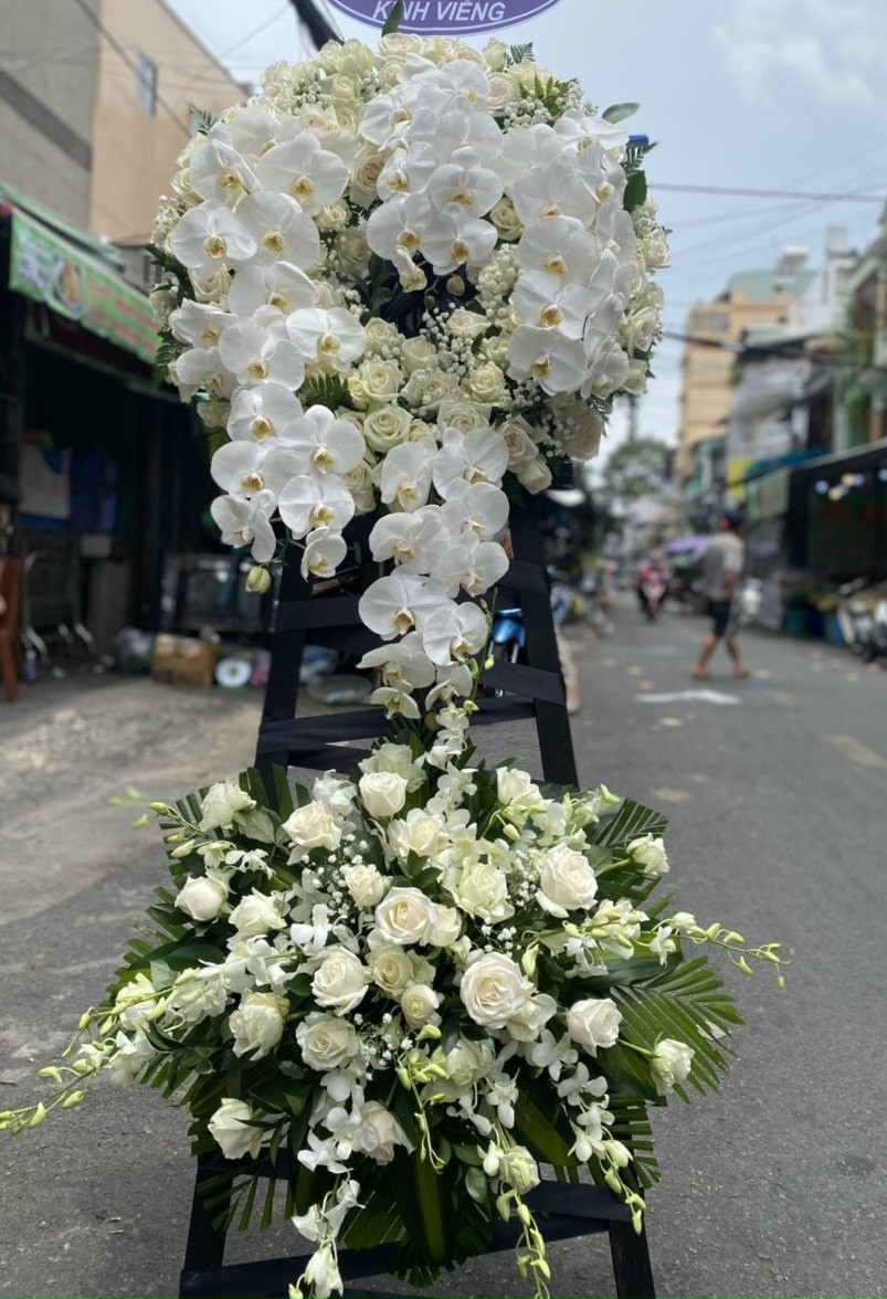 Vòng hoa chia buồn  -1113