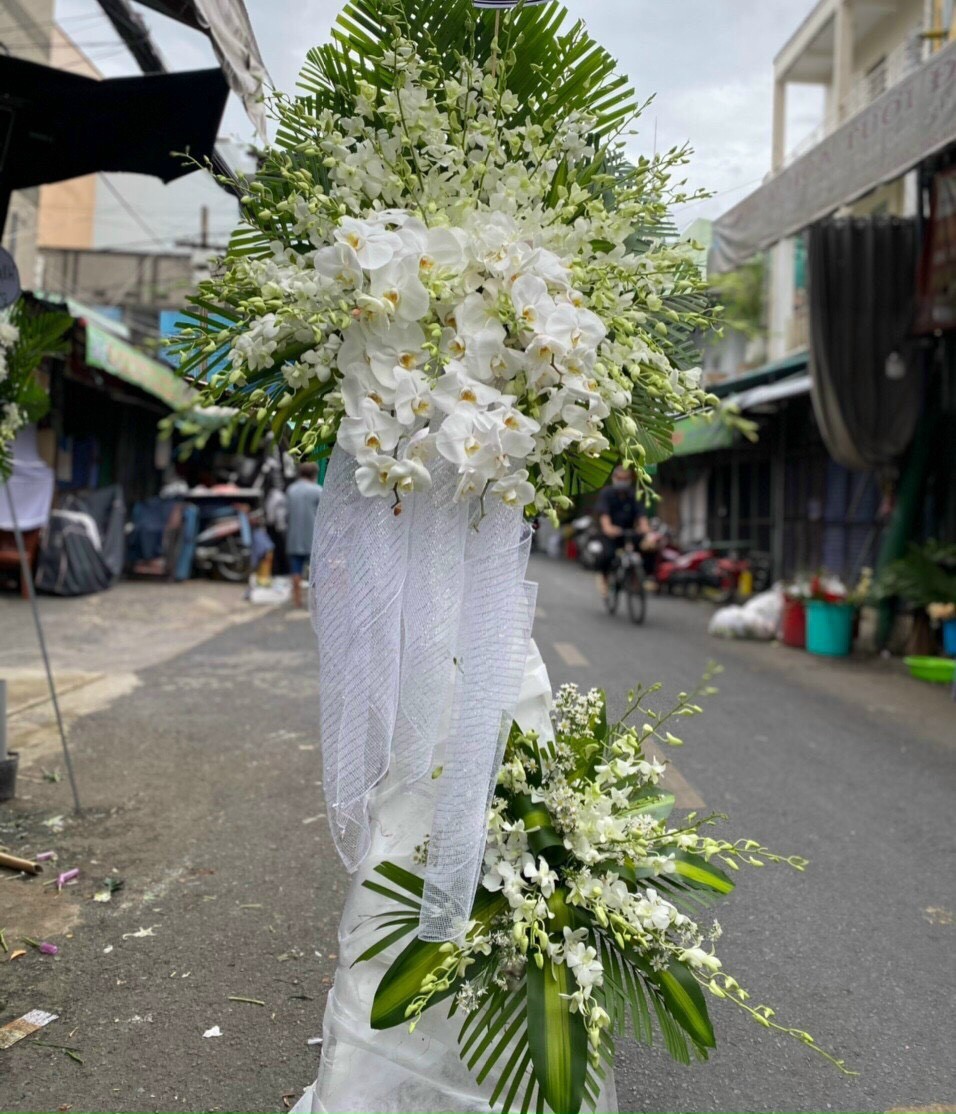 Vòng hoa chia buồn  -1114